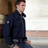 West Ham United Black Label Harrington Jacket -