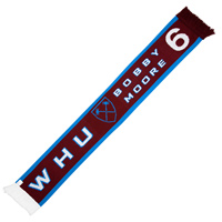 West Ham United Bobby Moore Scarf.
