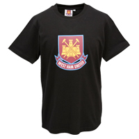 Ham United Core T-Shirt - Black - Kids.
