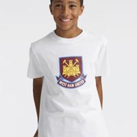Ham United Core T-Shirt - White - Kids.