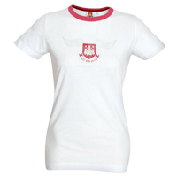 Ham United Foil Print T-Shirt - White -