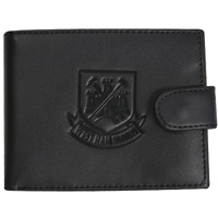 West Ham United Leather Wallet - Black.