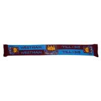 West Ham United Quarters Jaquard Scarf -