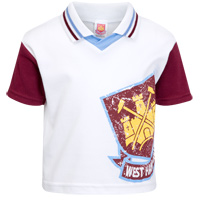 Ham United T-Shirt - Claret/Blue - Baby.