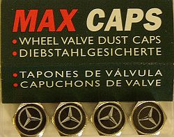 West McLaren Mercedes Dust Caps