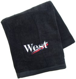 West McLaren West Team Bath Towel (Black)