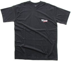West McLaren West V Neck T-Shirt (Black)