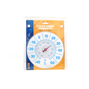 West Meters Stick On Window Thermometer