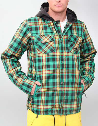 Westbeach Coltrain 10k Snow jacket - Emerald Eyes