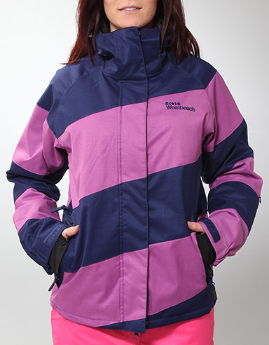 Westbeach Ladies Lady Racer 10k Snow jacket - Navy