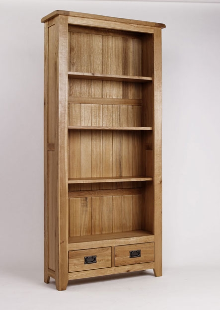 Westbury Reclaimed Oak Tall Bookcase