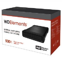 WESTERN DIGITAL HD ELEMENTS/500GB 2.5 USB 2.0 Ext