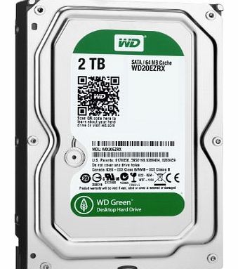 Western Digital WD 2TB 6Gbps SATA III Hard Disk Drive - Green