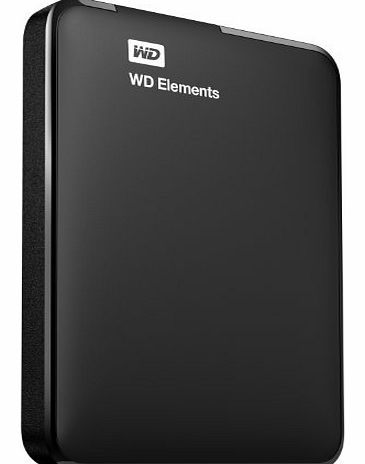 Western Digital WD 500GB 2.5 inch USB 3.0 Elements Portable External Hard Drive - Black