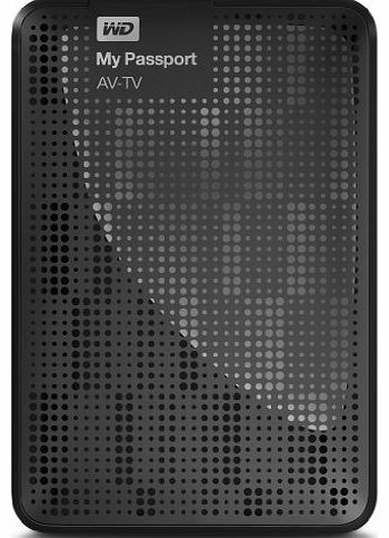 Western Digital WD 500GB My Passport AV-TV Storage