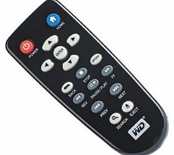WD Live Remote Control For All Western Digital Live! Media Players