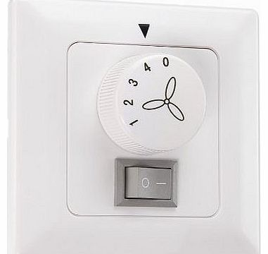 Wall Control Unit With Light Switch White Ceiling Fans