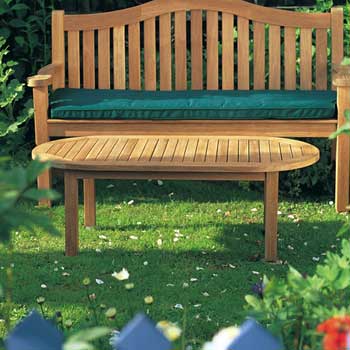 Westminster Teak Oval Coffee Table