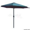 Westwoods Navy Blue Aluminium Parasol With Crank