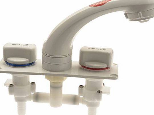 Whale Elegance Mixer Tap - White