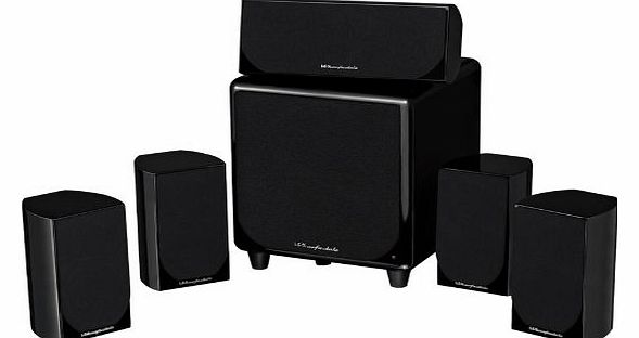 Wharfedale DX1 HCP 5.1 Home Cinema Speaker System (Gloss black)