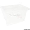 Whatmore Storage Box and Lid Crytal Clear 24Ltr