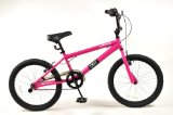 Vibe - 180 BMX Bike 2010 Pink Alloy Wheels, Stunt Pegs