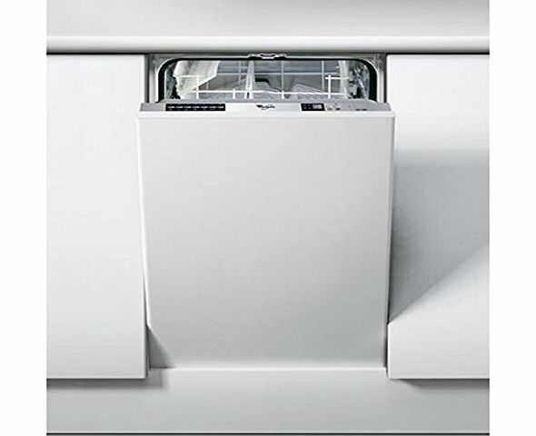 Whirlpool ADG175 45cm wide Slimline 9 Place Fully Integrated Dishwasher