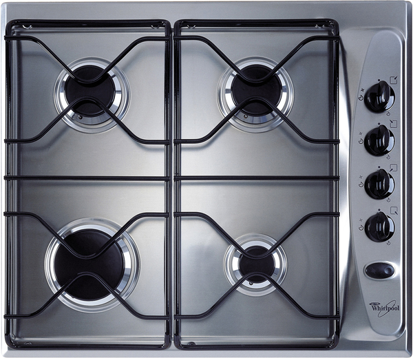 whirlpool gas built in hobs