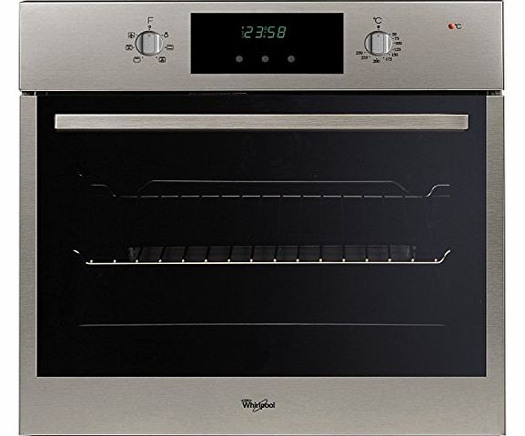 Whirlpool AKP217IX Stainless Steel Multifunction Electric Built-in Single Oven