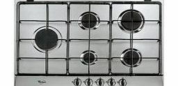 Whirlpool AKR315IX/01 Built In Gas Hob in Stainless Steel 5 gas burners