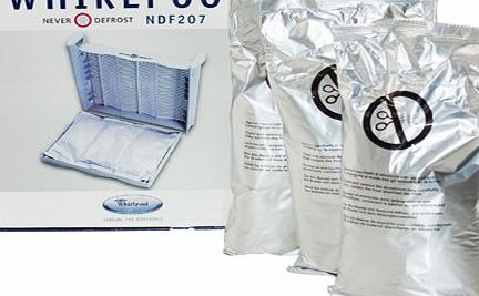 Whirlpool Fridge Freezer Never Defrost Bag. Genuine Part Number 481281719244