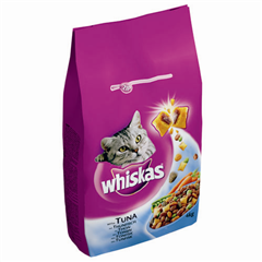 Whiskas Adult Complete Cat Food with Tuna and#38; Vegetables 4kg