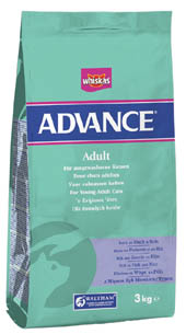 Whiskas Advance Adult 3Kg