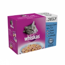 Whiskas Pouches Fishermans Choice Chunks In