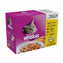 Whiskas Pouches Market Produce Chunks In Jelly