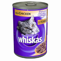whiskas supermeat Chicken 390g Pack of 12