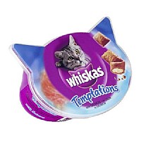 whiskas Temptation Salmon - 60g (8 Packs)