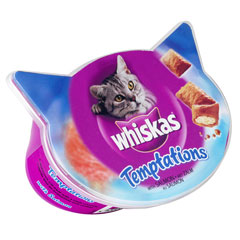 Whiskas Temptations 60g (Bulk Pack 8)