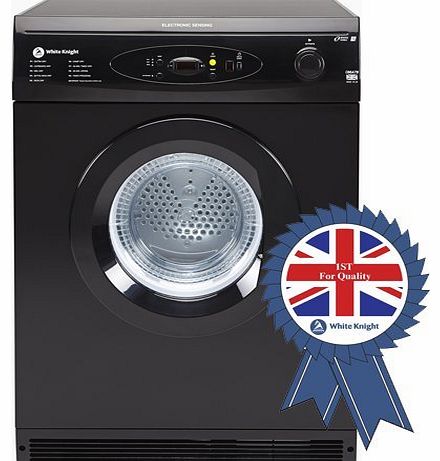 White Knight C86A7B 7kg Digital Sensing Air Vented Dryer