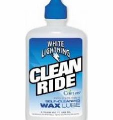 White Lightning CLEAN RIDE LUBE 4oz/120ml