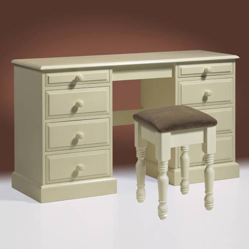 Painted London Dressing Table and StoolDISC