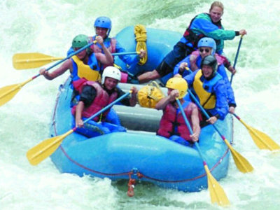 White Water Rafting in Wales