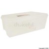 Whitefurze Clear Natural Allstore Box With Lid
