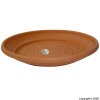 Whitefurze Venetian Terracotta Saucer 43cm