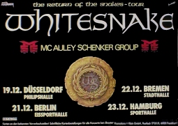 Seal - Return of the Snakes Tour 1987 Music Poster