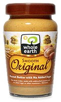 Whole Earth Smooth Original Peanut Butter 340g