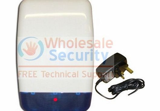 Wholesale Security Decoy Dummy Intruder Burglar Alarm Bell Box with MAINS Flashing LED