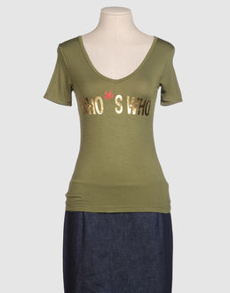 WHO*S WHO TOPWEAR Short sleeve t-shirts WOMEN on YOOX.COM