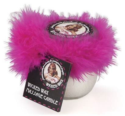 Wicked Wax Warm Massage Oil Candle